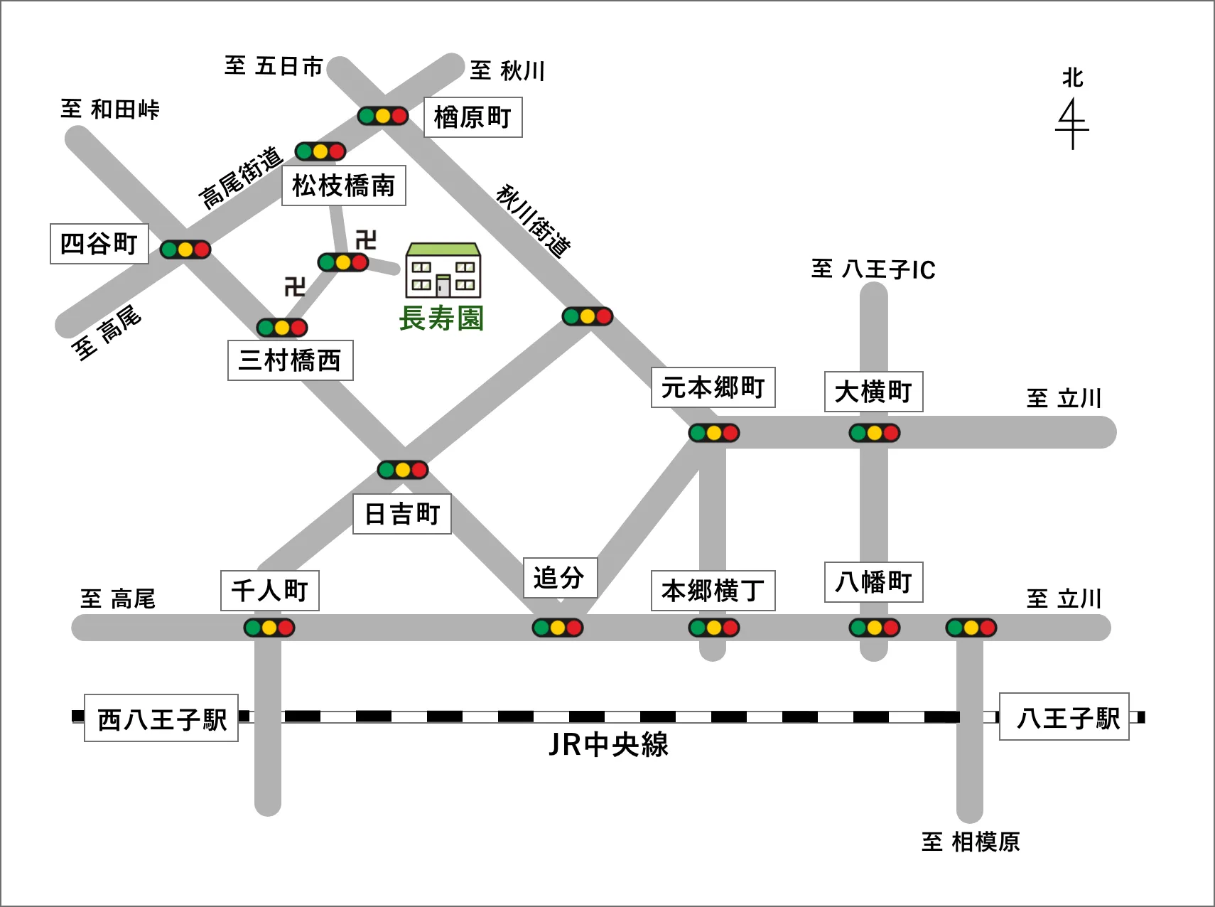 アクセスマップ お車の場合